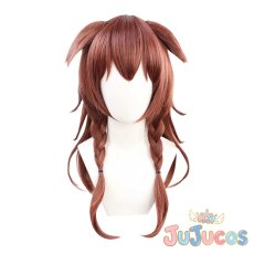 画像2: VTuber　戌神ころね　新衣装　コスプレウィッグ　バーチャルYouTuber　コスプレ鬘　JUJUcosplay (2)