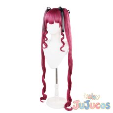 画像4: VTuber　宝鐘マリン　ゴスロリ衣装　コスプレウィッグ　バーチャルYouTuber　コスプレ鬘　JUJUcosplay (4)