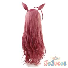 画像5: ミホノブルボン　コスプレウィッグ　ウマ娘プリティーダービー　コスプレ鬘　JUJUcosplay (5)