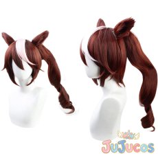 画像1: トウカイテイオー　コスプレウィッグ　ウマ娘プリティーダービー　コスプレ鬘　JUJUcosplay (1)