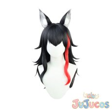 画像2: VTuber　大神ミオ　コスプレウィッグ　バーチャルYouTuber　コスプレ鬘　JUJUcosplay (2)