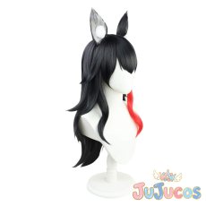 画像3: VTuber　大神ミオ　コスプレウィッグ　バーチャルYouTuber　コスプレ鬘　JUJUcosplay (3)