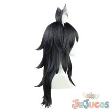 画像5: VTuber　大神ミオ　コスプレウィッグ　バーチャルYouTuber　コスプレ鬘　JUJUcosplay (5)