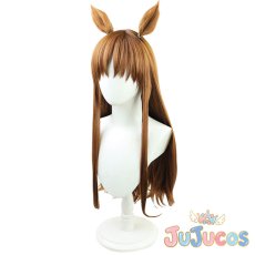 画像3: グラスワンダー　コスプレウィッグ　ウマ娘プリティーダービー　コスプレ鬘　JUJUcosplay (3)