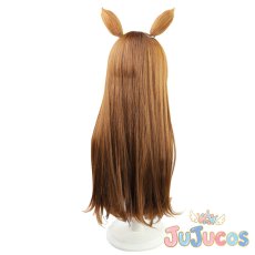 画像5: グラスワンダー　コスプレウィッグ　ウマ娘プリティーダービー　コスプレ鬘　JUJUcosplay (5)