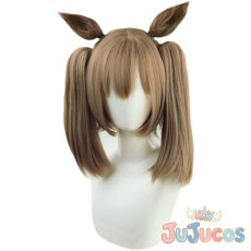 画像2: スマートファルコン　コスプレウィッグ　ウマ娘プリティーダービー　コスプレ鬘　JUJUcosplay (2)