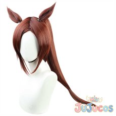 画像3: サクラバクシンオー　コスプレウィッグ　ウマ娘プリティーダービー　コスプレ鬘　JUJUcosplay (3)