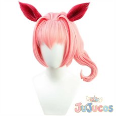 画像2: ハルウララ　コスプレウィッグ　ウマ娘プリティーダービー　コスプレ鬘　JUJUcosplay (2)