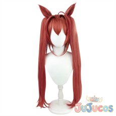 画像2: ダイワスカーレット　コスプレウィッグ　ウマ娘プリティーダービー　コスプレ鬘　JUJUcosplay (2)