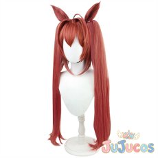 画像4: ダイワスカーレット　コスプレウィッグ　ウマ娘プリティーダービー　コスプレ鬘　JUJUcosplay (4)