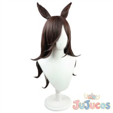 画像3: ライスシャワー　コスプレウィッグ　ウマ娘プリティーダービー　コスプレ鬘　JUJUcosplay (3)