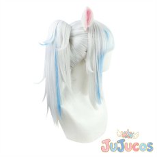 画像4: VTuber　ガウル・グラ　がうる・ぐら　コスプレウィッグ　バーチャルYouTuber　コスプレ鬘　JUJUcosplay (4)