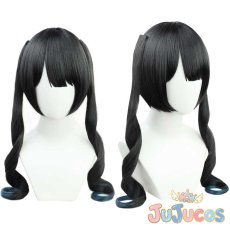 画像1: VTuber　月ノ美兎　地雷系　コスプレウィッグ　バーチャルYouTuber　コスプレ鬘　JUJUcosplay (1)