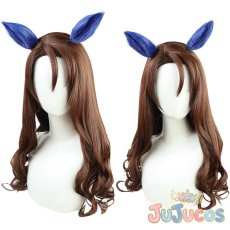 画像1: キングヘイロー　コスプレウィッグ　ウマ娘プリティーダービー　コスプレ鬘　JUJUcosplay (1)