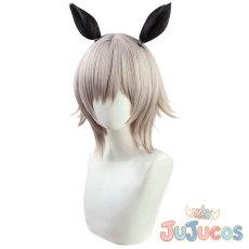 画像3: カレンチャン　コスプレウィッグ　ウマ娘プリティーダービー　コスプレ鬘　JUJUcosplay (3)