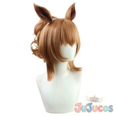 画像4: タイキシャトル　コスプレウィッグ　ウマ娘プリティーダービー　コスプレ鬘　JUJUcosplay (4)