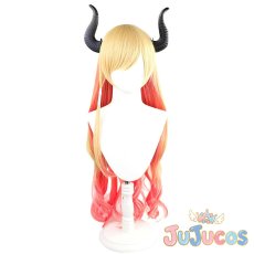 画像2: VTuber　癒月ちょこ　コスプレウィッグ　バーチャルYouTuber　コスプレ鬘　JUJUcosplay (2)