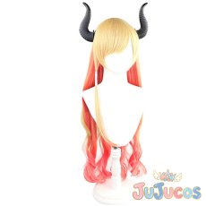 画像4: VTuber　癒月ちょこ　コスプレウィッグ　バーチャルYouTuber　コスプレ鬘　JUJUcosplay (4)