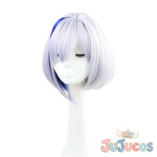 画像4: VTuber　天音かなた　コスプレウィッグ　バーチャルYouTuber　コスプレ鬘　JUJUcosplay (4)