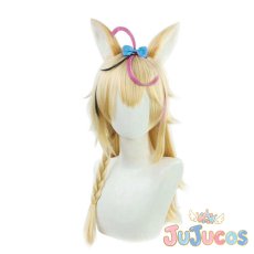 画像2: VTuber　尾丸ポルカ　コスプレウィッグ　バーチャルYouTuber　コスプレ鬘　JUJUcosplay (2)