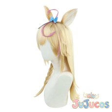 画像4: VTuber　尾丸ポルカ　コスプレウィッグ　バーチャルYouTuber　コスプレ鬘　JUJUcosplay (4)