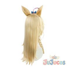 画像5: VTuber　尾丸ポルカ　コスプレウィッグ　バーチャルYouTuber　コスプレ鬘　JUJUcosplay (5)