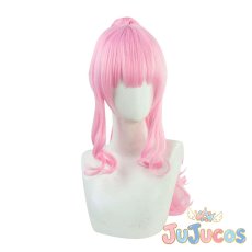 画像3: VTuber　森美声（Mori Calliope／森カリオペ）　コスプレウィッグ　バーチャルYouTuber　コスプレ鬘　JUJUcosplay (3)