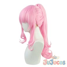 画像4: VTuber　森美声（Mori Calliope／森カリオペ）　コスプレウィッグ　バーチャルYouTuber　コスプレ鬘　JUJUcosplay (4)