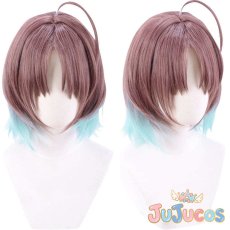 画像1: THE IDOLM@STER SHINY COLORS　noctchill　ノクチル　浅倉透　コスプレウィッグ　アイドルマスター シャイニーカラーズ　コスプレ鬘　JUJUcosplay (1)