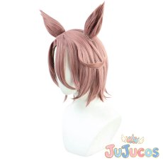 画像3: ナリタタイシン　コスプレウィッグ　ウマ娘プリティーダービー　コスプレ鬘　JUJUcosplay (3)