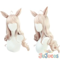 画像1: ビワハヤヒデ　コスプレウィッグ　ウマ娘プリティーダービー　コスプレ鬘　JUJUcosplay (1)