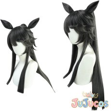 画像1: ナリタブライアン　コスプレウィッグ　ウマ娘プリティーダービー　コスプレ鬘　JUJUcosplay (1)