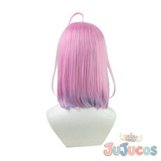 画像5: VTuber　姫森ルーナ　新衣装(2021/5版)　コスプレウィッグ　バーチャルYouTuber　コスプレ鬘　JUJUcosplay (5)