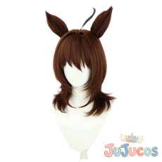画像3: アグネスタキオン　コスプレウィッグ　ウマ娘プリティーダービー　コスプレ鬘　JUJUcosplay (3)