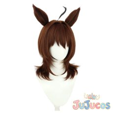 画像4: アグネスタキオン　コスプレウィッグ　ウマ娘プリティーダービー　コスプレ鬘　JUJUcosplay (4)