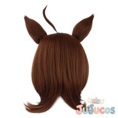 画像5: アグネスタキオン　コスプレウィッグ　ウマ娘プリティーダービー　コスプレ鬘　JUJUcosplay (5)