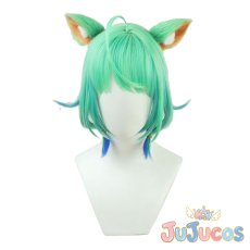 画像2: VTuber　潤羽るしあ　新髪型　コスプレウィッグ　バーチャルYouTuber　コスプレ鬘　JUJUcosplay (2)