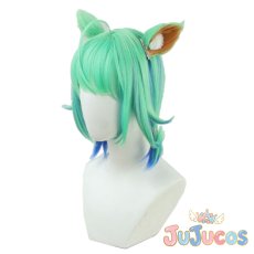 画像3: VTuber　潤羽るしあ　新髪型　コスプレウィッグ　バーチャルYouTuber　コスプレ鬘　JUJUcosplay (3)