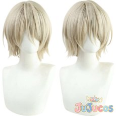 画像1: 白鳥藍良　コスプレウィッグ　あんさんぶるスターズ！　コスプレ鬘　JUJUcosplay (1)