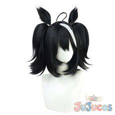 画像3: キタサンブラック　コスプレウィッグ　ウマ娘プリティーダービー　コスプレ鬘　JUJUcosplay (3)