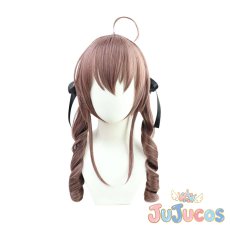 画像2: VTuber　夏色まつり　新衣装　デート編　コスプレウィッグ　バーチャルYouTuber　コスプレ鬘　JUJUcosplay (2)