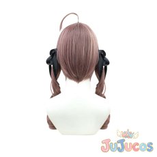 画像5: VTuber　夏色まつり　新衣装　デート編　コスプレウィッグ　バーチャルYouTuber　コスプレ鬘　JUJUcosplay (5)