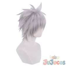 画像4: 渚カヲル　コスプレウィッグ　新世紀エヴァンゲリオン　コスプレ鬘　JUJUcosplay (4)