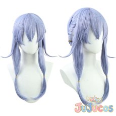 画像1: Vtuber　竜胆尊　コスプレウィッグ　バーチャルYouTuber　コスプレ鬘　JUJUcosplay (1)