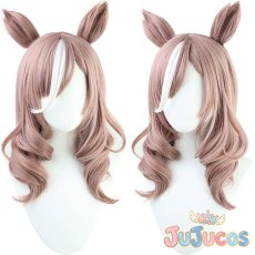 画像1: マチカネタンホイザ　コスプレウィッグ　ウマ娘プリティーダービー　コスプレ鬘　JUJUcosplay (1)