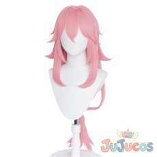 画像3: 八重神子(やえみこ)　コスプレウィッグ　原神(げんしん)　コスプレ鬘　JUJUcosplay (3)