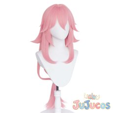 画像4: 八重神子(やえみこ)　コスプレウィッグ　原神(げんしん)　コスプレ鬘　JUJUcosplay (4)