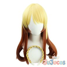 画像2: 愛本りんく　コスプレウィッグ　D4DJ　コスプレ鬘　JUJUcosplay (2)