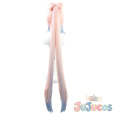 画像5: 珊瑚宮心海　コスプレウィッグ　原神(げんしん)　コスプレ鬘　JUJUcosplay (5)