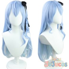 画像1: VTuber　星街すいせい　普段着風アイドル衣装　コスプレウィッグ　バーチャルYouTuber　コスプレ鬘　JUJUcosplay (1)